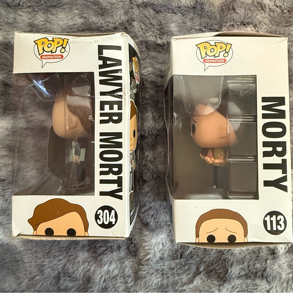 Funko Pop Morty & Lawyer Morty - Picture 4 of 6